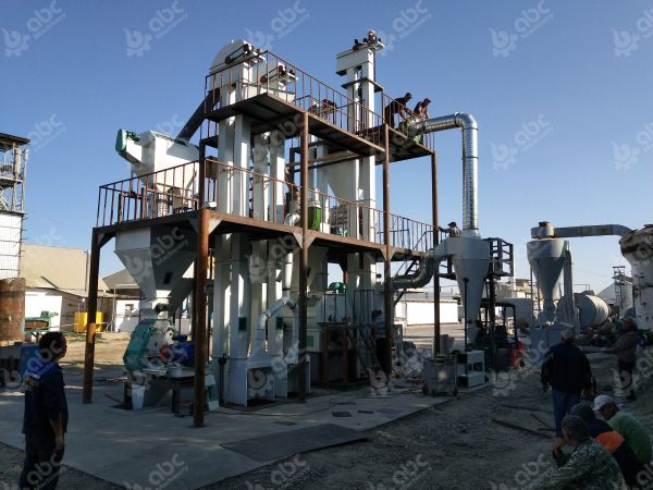 Animal Feed Manufacturing Plant for Cattle and Poultry Uzbekistan