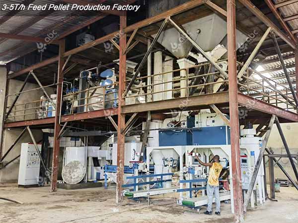 3-5Ton Animal Feed Production Factory