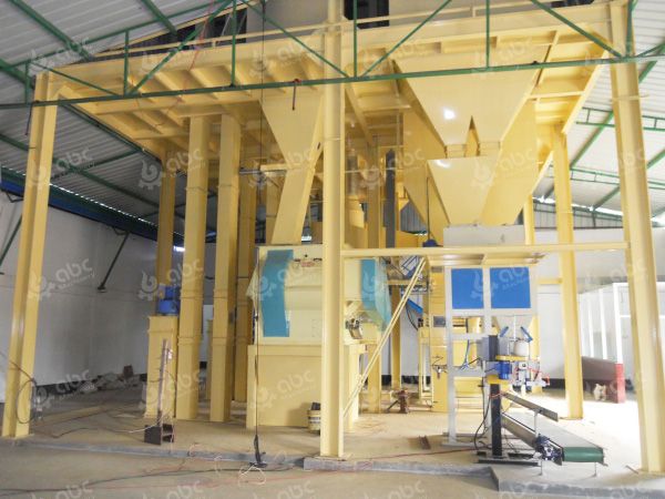 6-8tph chicken feed pellet production line